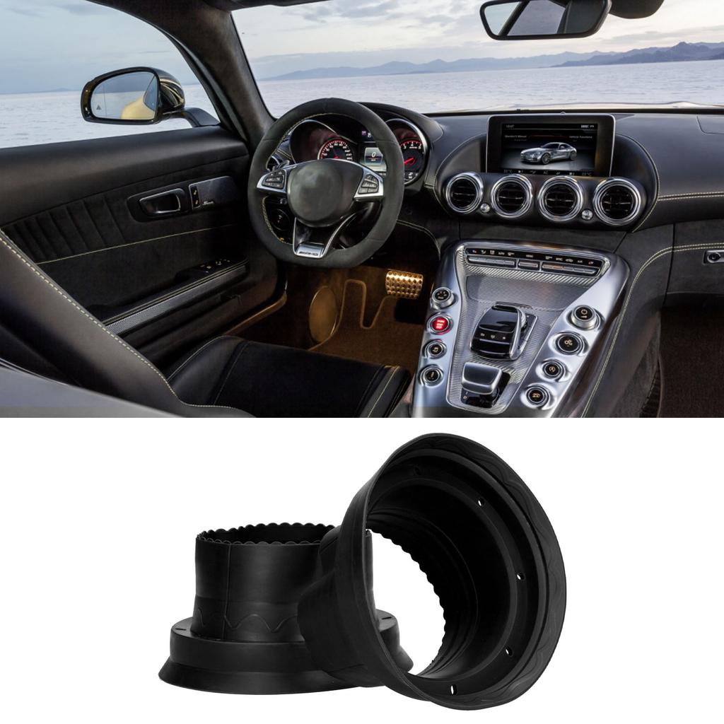 2pcs   Loud Speaker Waterproof Cover Mount Adapter Pad Insulation Silica Gel   Maintenance