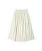Banwonateullie P3162 Seersucker Midi Skirt_Cream