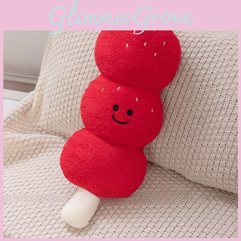 Lanterns Tomatoes On Sticks Mahjong Plush Doll Pillow For Holiday Decor And Gift