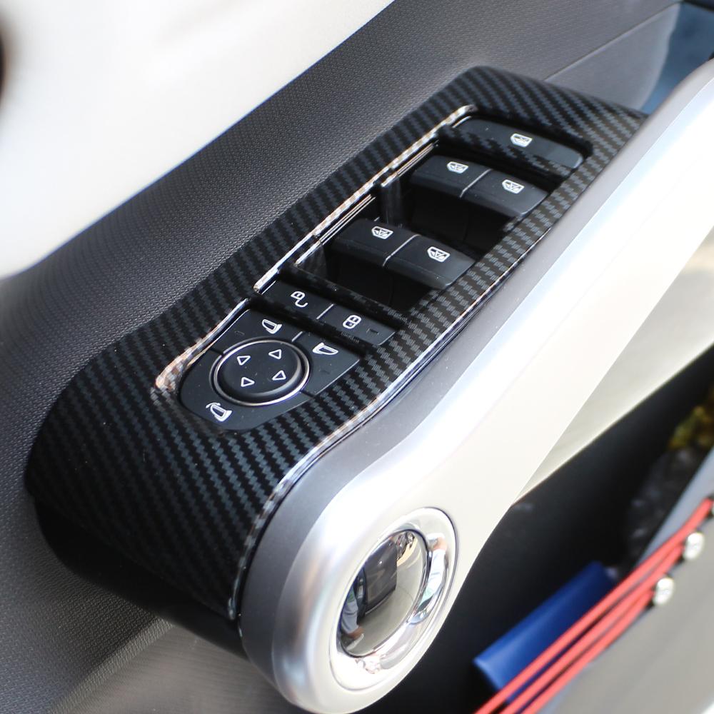 For BYD ATTO 3 Atto3 2022 2023 2024 2025 Door Window Lift Button Panel Sticker Decoration Interior Cover Accessories