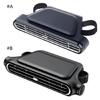 Lightweight Twin Rotation Automotive Fan With Type C Power Source And Strong ABS PC Construction