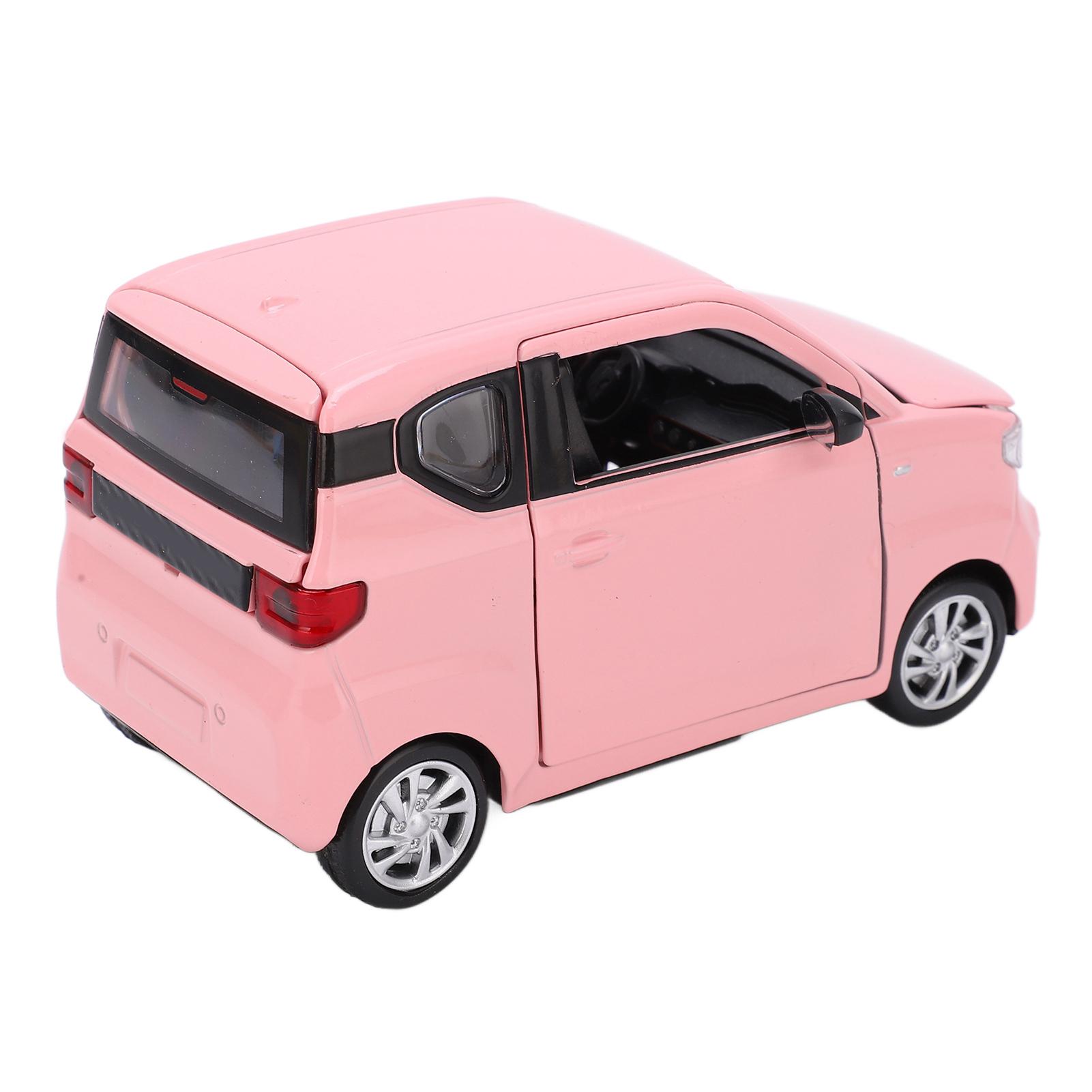 

Мини Электромобиль Модель 1 24 Сплав Литой Миниатюрный Инерционный Автомобиль Игрушка с Моделью Чемодана на Крыше для Детей Старше 3 ЛетРозовый розовый