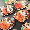 Cartoon Cute Panda Refrigerator Sticker Chinese Style 3d Cartoon Refrigerator Magnet Resin Fridge Magnet for Kitchen Decoration