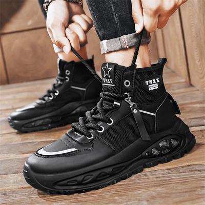 Modne PARZIVAL Nowa Jesień Wysokie buty sportowe Gruba podeszwa Buty męskie Wszechstronne buty codzienne Outdoorowe męskie sneakersy Zapatos De Hombre