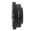 FD M4 3 Metal Lens Adapter Ring for Canon FD Mount Lens to Fit for M4 3 Camera