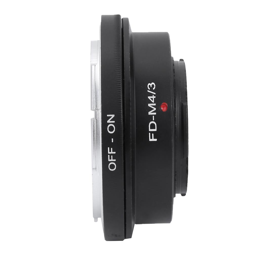 FD M4 3 Metal Lens Adapter Ring for Canon FD Mount Lens to Fit for M4 3 Camera