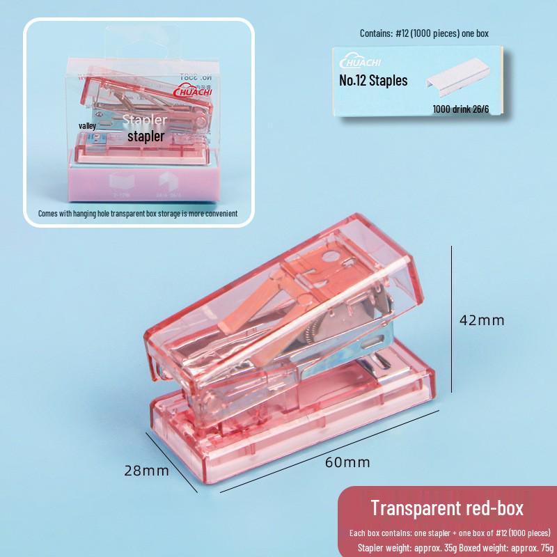 Mini Cartoon Stapler Set - Cute Student Multifunctional Stapler for Binding Exam Papers