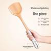 Beech Wood High-Temperature Resistant Spatula Set for Non-Stick Pans