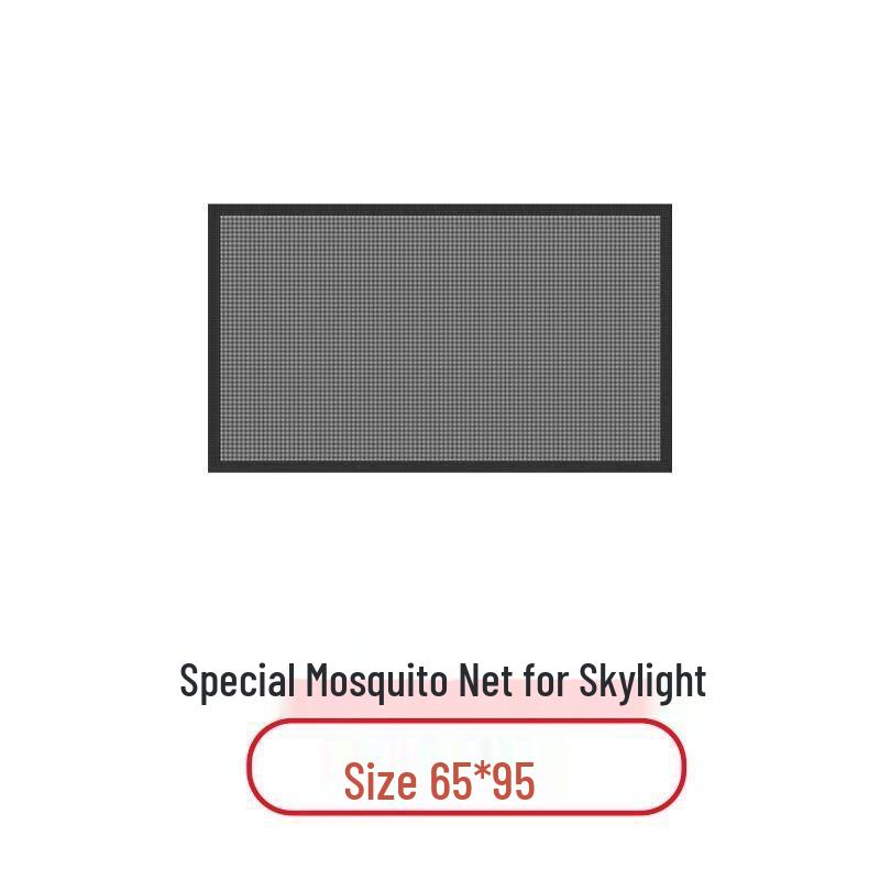 Car Sunroof & Window Magnetic Anti-Mosquito Net with Heat Insulation and Lint Blocking