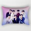 Bangtan Boys Kpop Bts Print Pillowcase Cover Bed Seat Square Pillow Home Cover