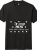 Trump 2028 ''Make America Great Again'' Star - Accented T - Shirt