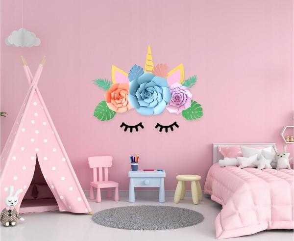Pb&C DIY Paper Wall Decoration Unicorn