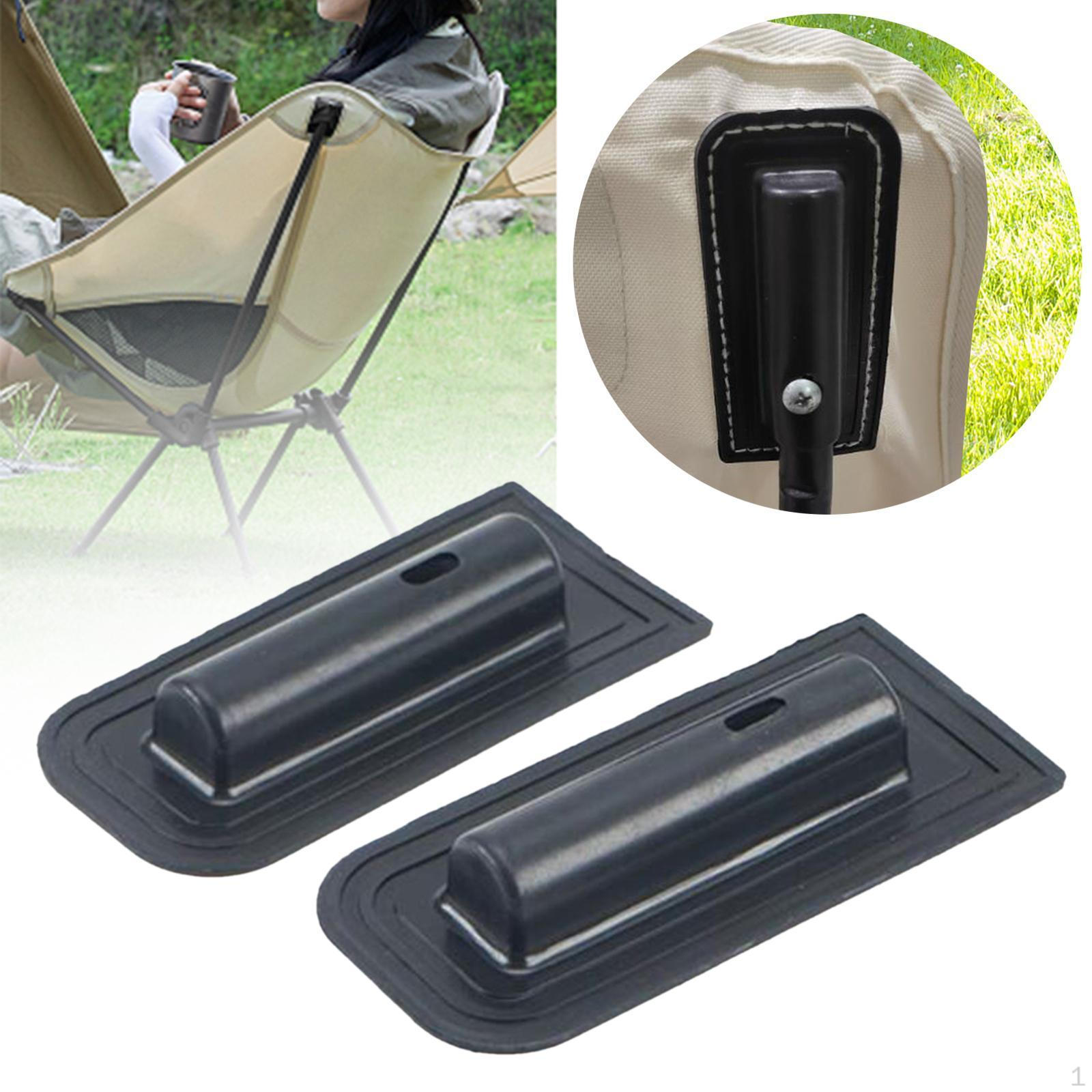 

2 Pack Camping Chair Back Covers Connector Portable Accessories for Sports Garden Beach Fishing 16mm
