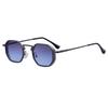 Small Frame Hexason Steampunk Sunglasses Men 2025 Luxury Brand Vintage Punk Eyewear Classic Polygon Metal Sun Glasses Male UV400