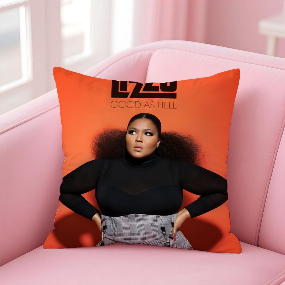 L-Lizzos Singer Hot Cushion Cover Comfortable Reversible Pillow Cover Ideal For Car Sofa Bedroom & Beyond