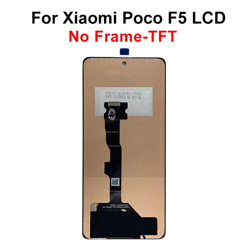 AAA++ OLED For Xiaomi Poco F5 Pro LCD Touch Screen 23049PCD8G Display Digitizer For Poco F5 LCD 23013PC75G Replacement Parts 1