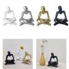 Nordischer Stil Abstrakte Denker Statue Tischplatte Sammlerstück Regal Kreative Menschliche Figur für Café Feiertagsdekorationen Heim Büro