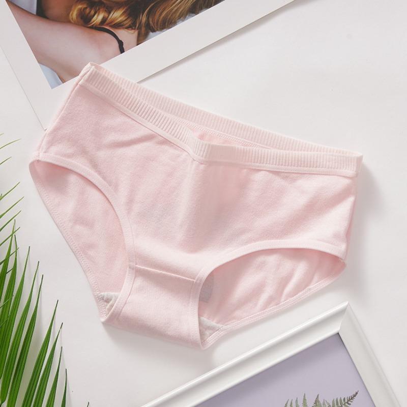 Girl Cartoon Printed Underwear Cotton Comfortable Knickers Large Waist Cute Lingerie Triangle Panties