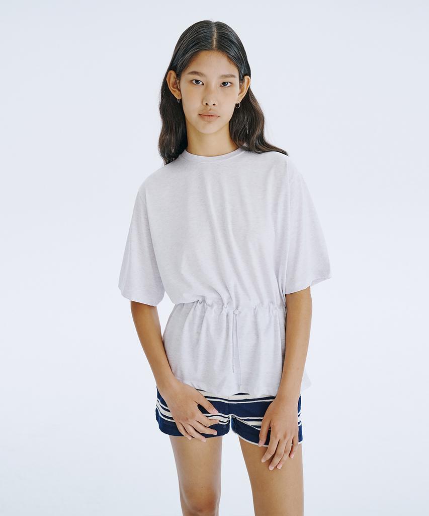 WNDERKAMMER Stripe Jacquard Knit Shorts_Navy