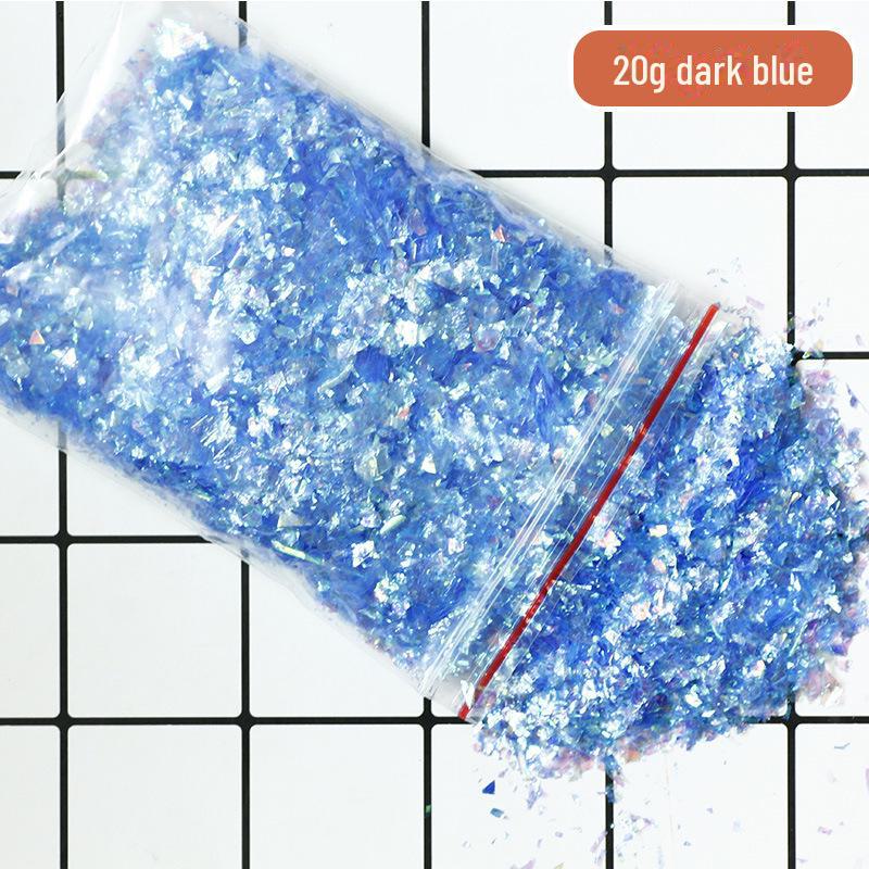 13 Colors 20g Crystal Glue Slime Sealer: Candy, Shredded Paper, Shell Paper Decoration DIY Material