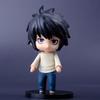 5pcs/Set Anime Notebook L Lawliet Figure Cute Edition Rem Yagami Light Action Figures Collectible Ryuk Amine Figurine boys Gifts