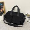 Portable independent bag, leisure travel bag, female messenger, large-capacity sports fitness bag, multi-pocket storage, luggage bag.