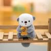 Cute Mizuse Plush Bag Pendant Cartoon Eating Fish Long Tail Small Koala Book Doll Bag Hanging Decoration Car Key
