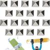 10 sztuk Pad na deskę snowboardową Antypoślizgowe Kolce w kształcie pentagramu Pady przyczepnościowe do snowboardu Styl edgy Pady przyczepnościowe, Wiązanie narciarskie