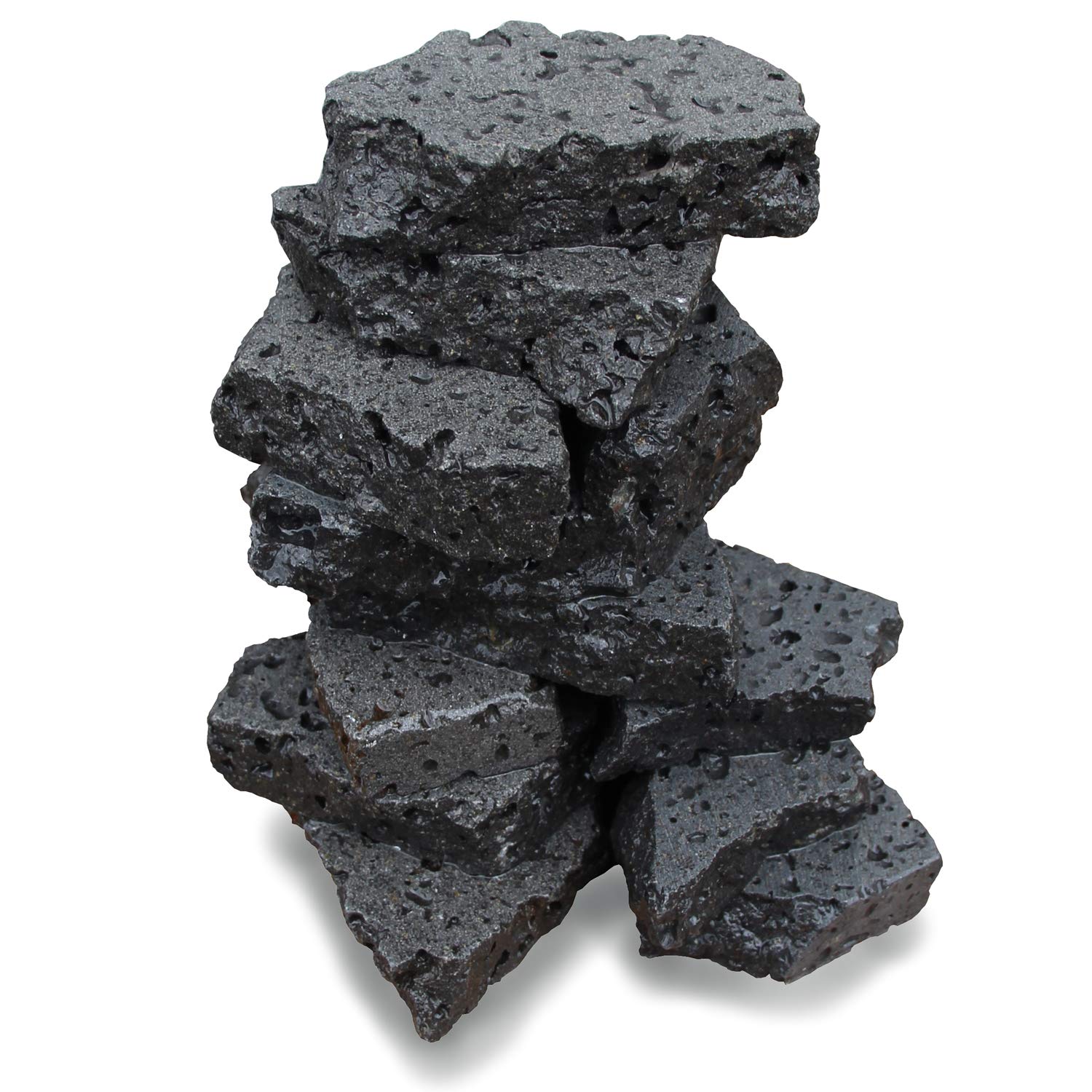 

Volcano Rock Lava Stone Plate for Aquariums [2kg] Easy layout for a spectacular aquarium! STC-YGAQ02