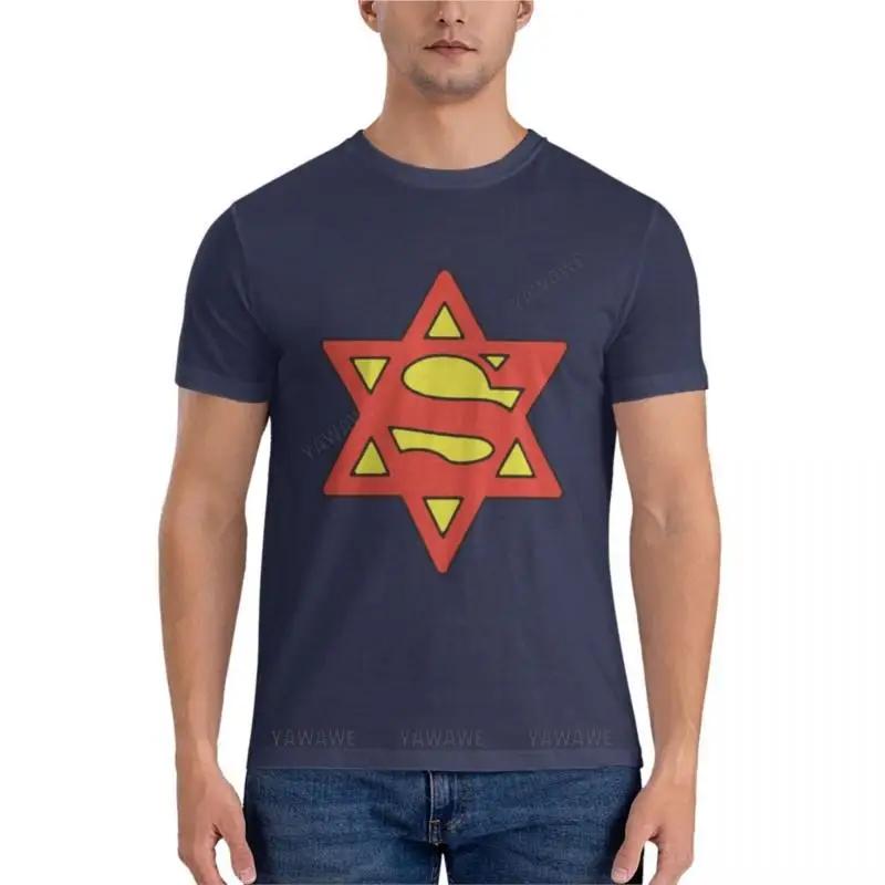 Tshirt Male Summer Tops Superjew Essential TShirt Man Clothes Plus Size Tops