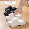 Fashion Women's Chunky Slippers Fashion Casual Vacation Beach Shoes Light EVA Soft Sole Slippers for Women Non-slip Platform Sandals2025