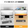 RoboRobin Display Board, Monitor and Storage Stand, 2kg Weight Capacity, Easy Installation, Non-Slip Sheet Included, TV Rack, Storage Shelf, TV Board,