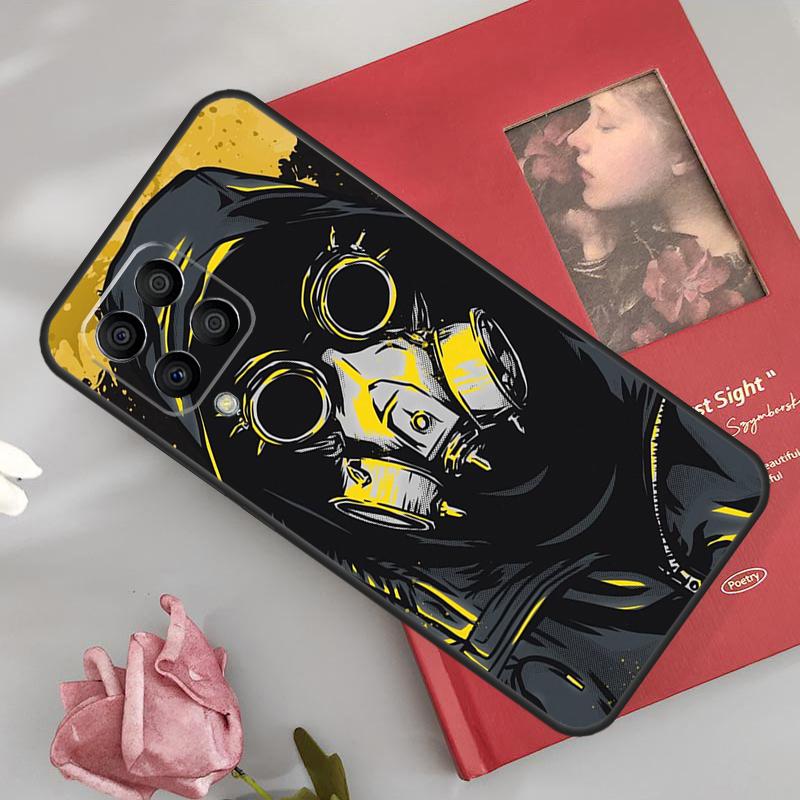 

Skull Gas Mask For Samsung Galaxy M55 M15 M13 M23 M33 M53 M30s M31s M12 M32 M52 M21 M51 M34 M54 M20 Case Samsung M15