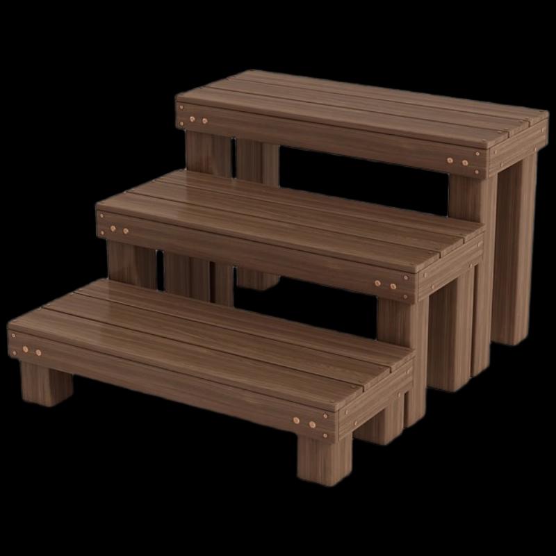 3-Piece Metal Tiered Plant Stand Set