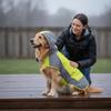 Hooded Dog Rain Jacket With Hood Dog Raincoat Pet Apparel Reflective Strips Adjustable Fit for Rainy Days