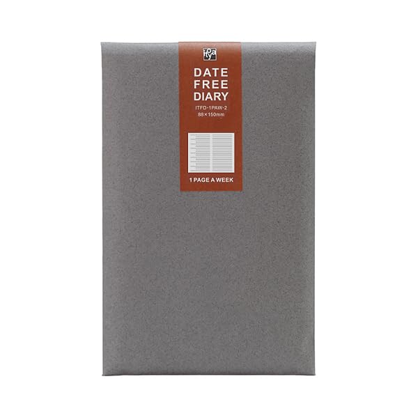 Itoya Free Diary, Single Side, 1 Week