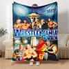 Wrestlemania Customize Your Name Blanket Gift Personalized Blanket Warmthful Decor Suitable for Home Decor Livingroom Bed Sofa All-Season Use
