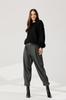 Sweter z wełną gigi - deep black