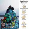 Monsters Blanket  Ultra-Soft, Warm, Cozy Throw for Living Room, Sofa, Four Seasons Travel Accessory  Cute Cartoon Character Home Decoration