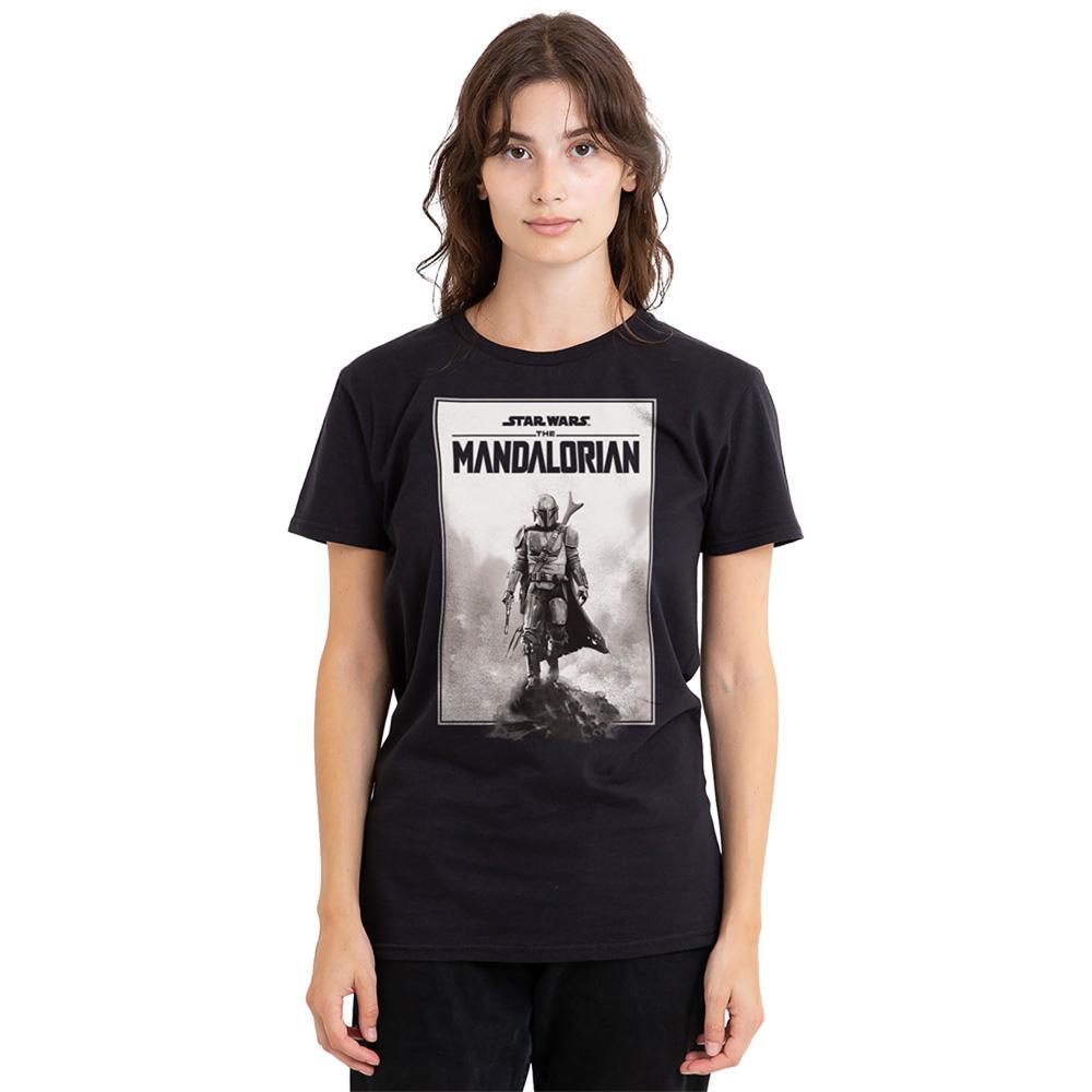 Star Wars: The Mandalorian Womens/Ladies Poster T-Shirt