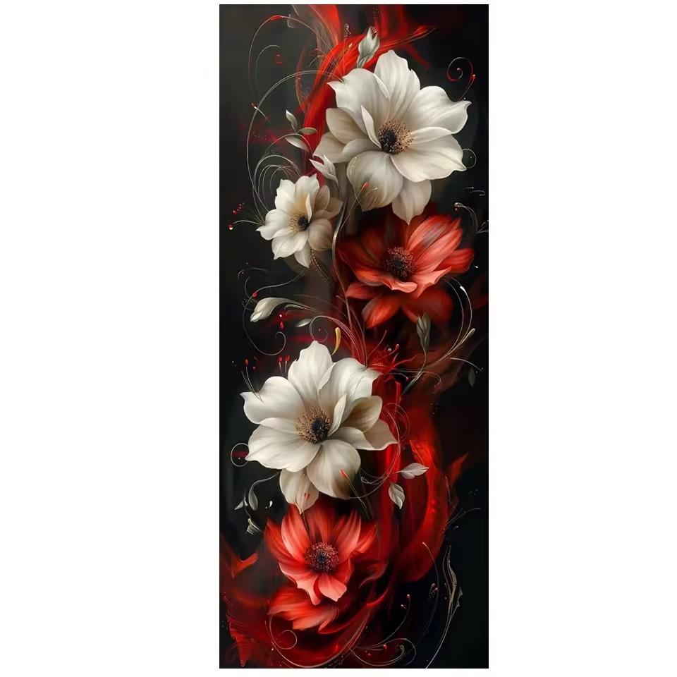 

Набор для алмазной вышивки 5D Сделай сам Фэнтези Красочные Цветущие цветы Полная Квадратная Круглая Ручная работа Мозаика Стразы Вышивка крестом Домашнее искусство Full Round 40x100CM