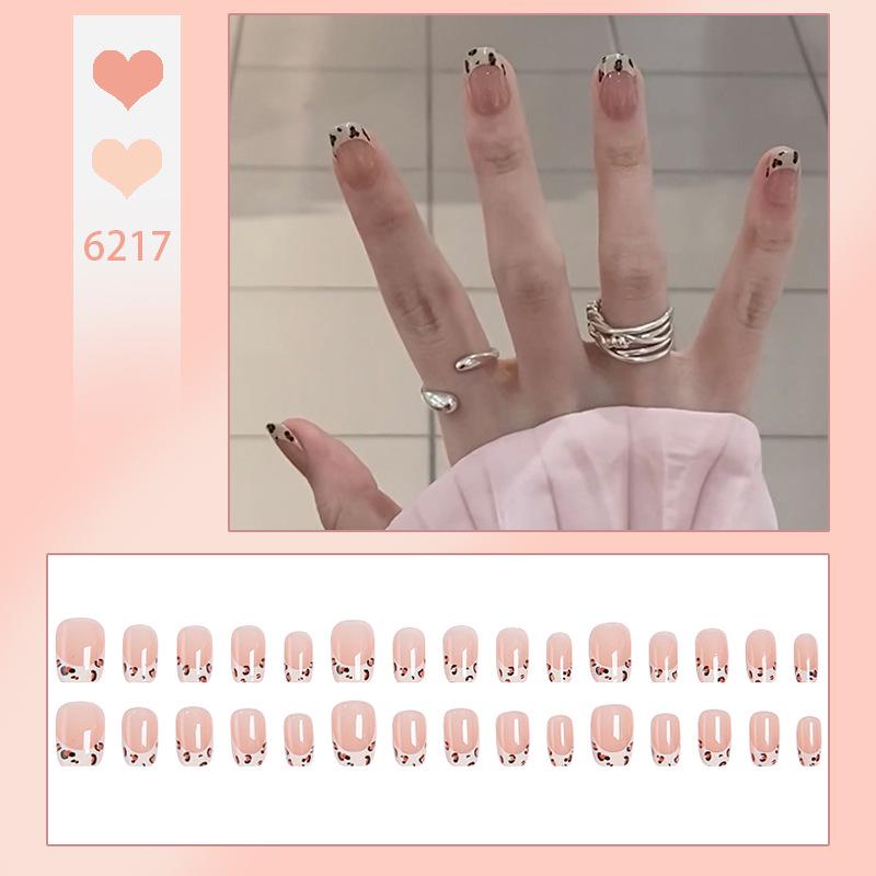 

Наклейки для ногтей с леопардовым принтом: Милые и нежные носибельные осенне-зимние ногти Glue Kit