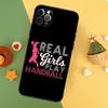 Stylish Playing Handball Phone Case For iPhone 17 16 14 13 12 11 15 Pro Max 12 13 Mini 16E 17 Air Shockproof Cover