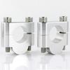 Motorcycle Handlebar Riser Fat Mount Clamps 22mm 7/8" For ROYAL ENFIELD Hunter 350 Hberg FE600E Husqvarna SM 450 610 WRE125