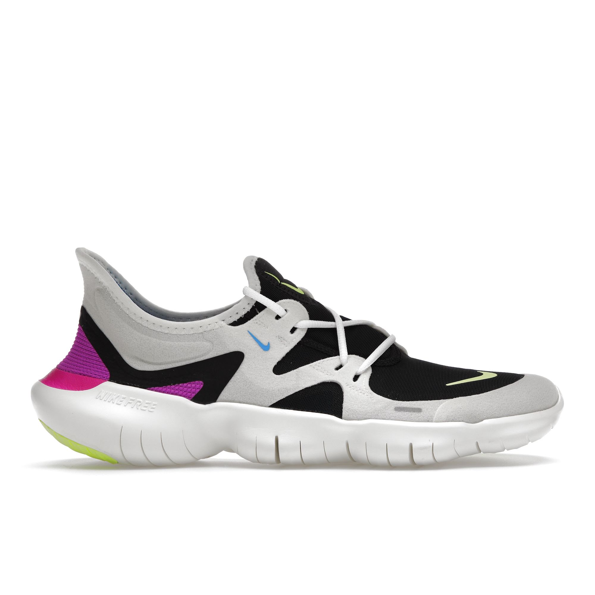 

Кроссовки унисекс Nike Free RN 5.0 Summit White Grey Volt-Glow-Black AQ1289-100