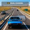 E-ACE 9.66 inch Dash Cam 4K HD WiFi Driving Recorder Carplay & Android Auto Night Vision Recorder Car DVR