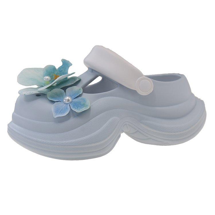 Trend bag slippers 2025 new butterfly hole shoes platform sandals beach sandals summer essential hole shoes