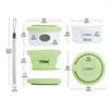 3-in-1 Portable Dog Water Bottle - Pet Travel Drink Dispenser with Food Feeder & Poop Bag Holder , for Walking, Hiking, Travel