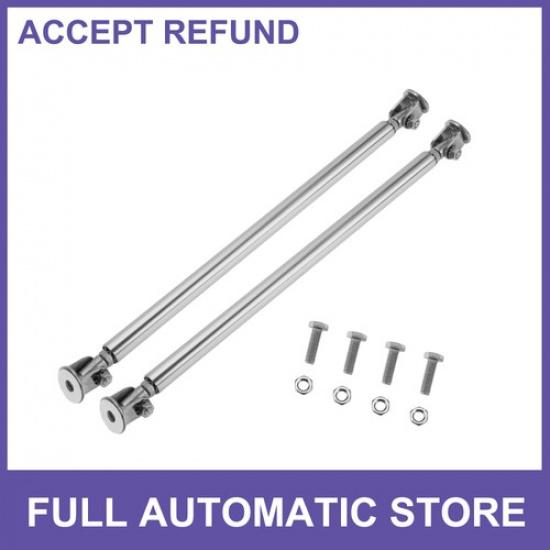 2 шт. 20 см Регулируемый сплиттер-распорка переднего бампера Без сверления