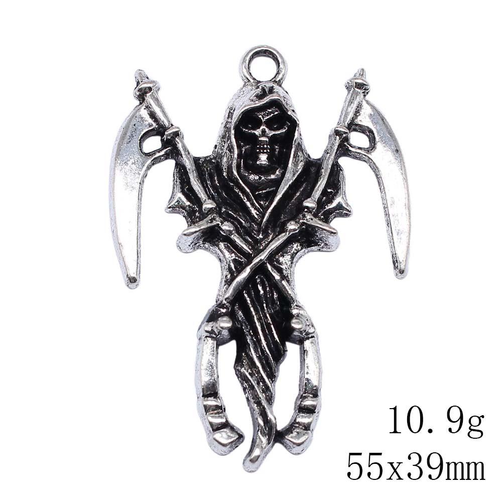 Father's Day Jewelry Creation Charms Skeleton Charms Pendant Art Supplies Man Pendant
